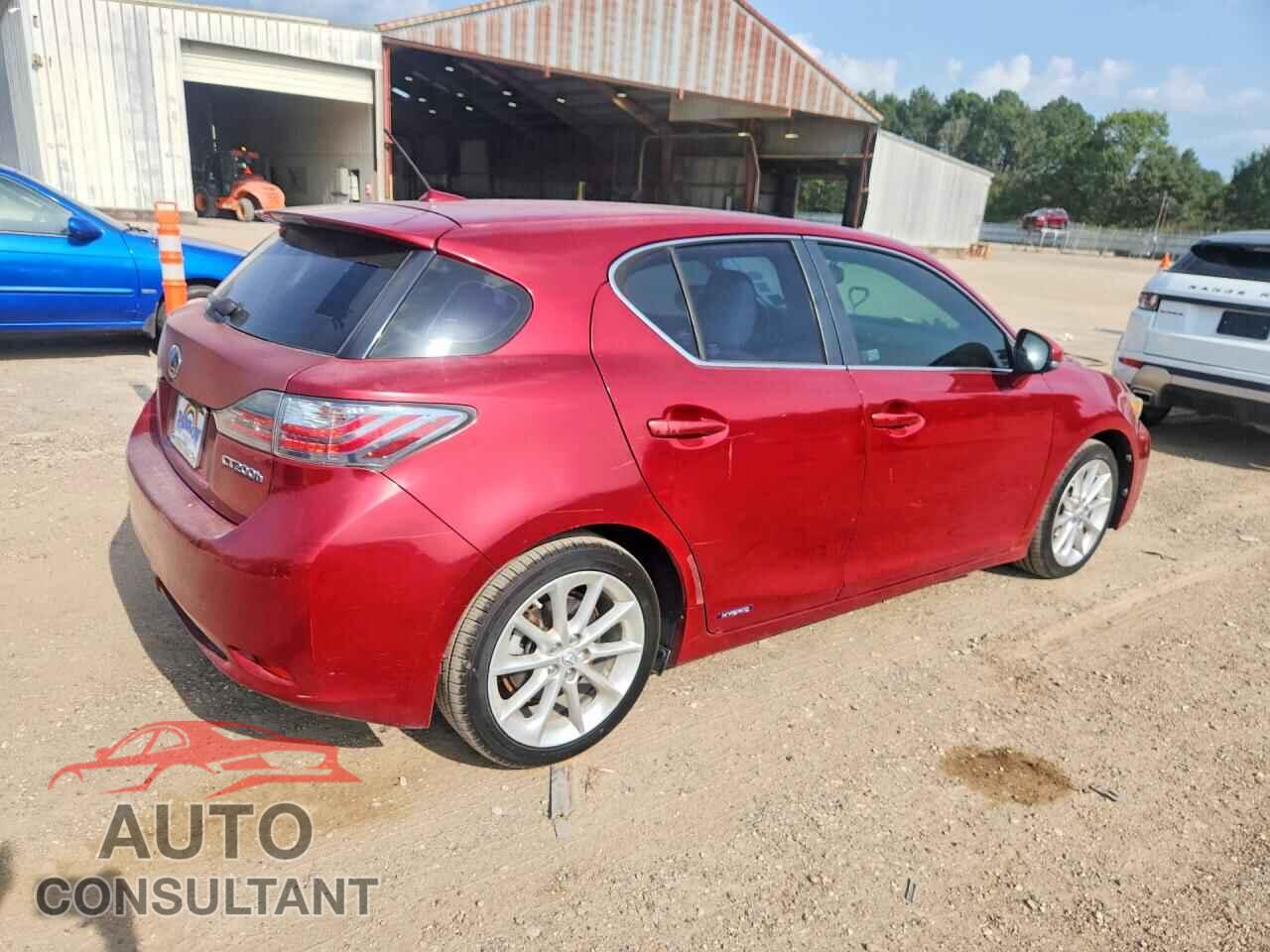 LEXUS CT 200 2011 - JTHKD5BH2B2036551