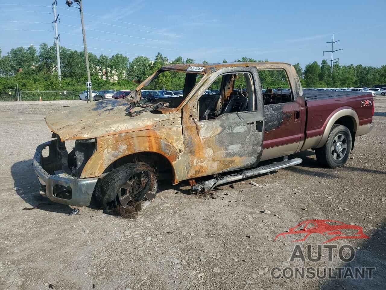 FORD F250 2011 - 1FT7W2B62BEB72725