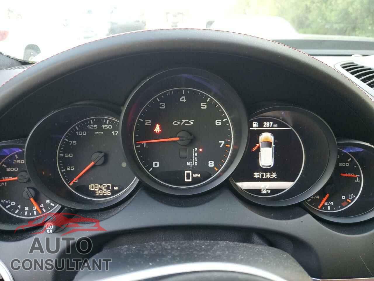PORSCHE CAYENNE 2018 - WP1AD2A20JLA80760