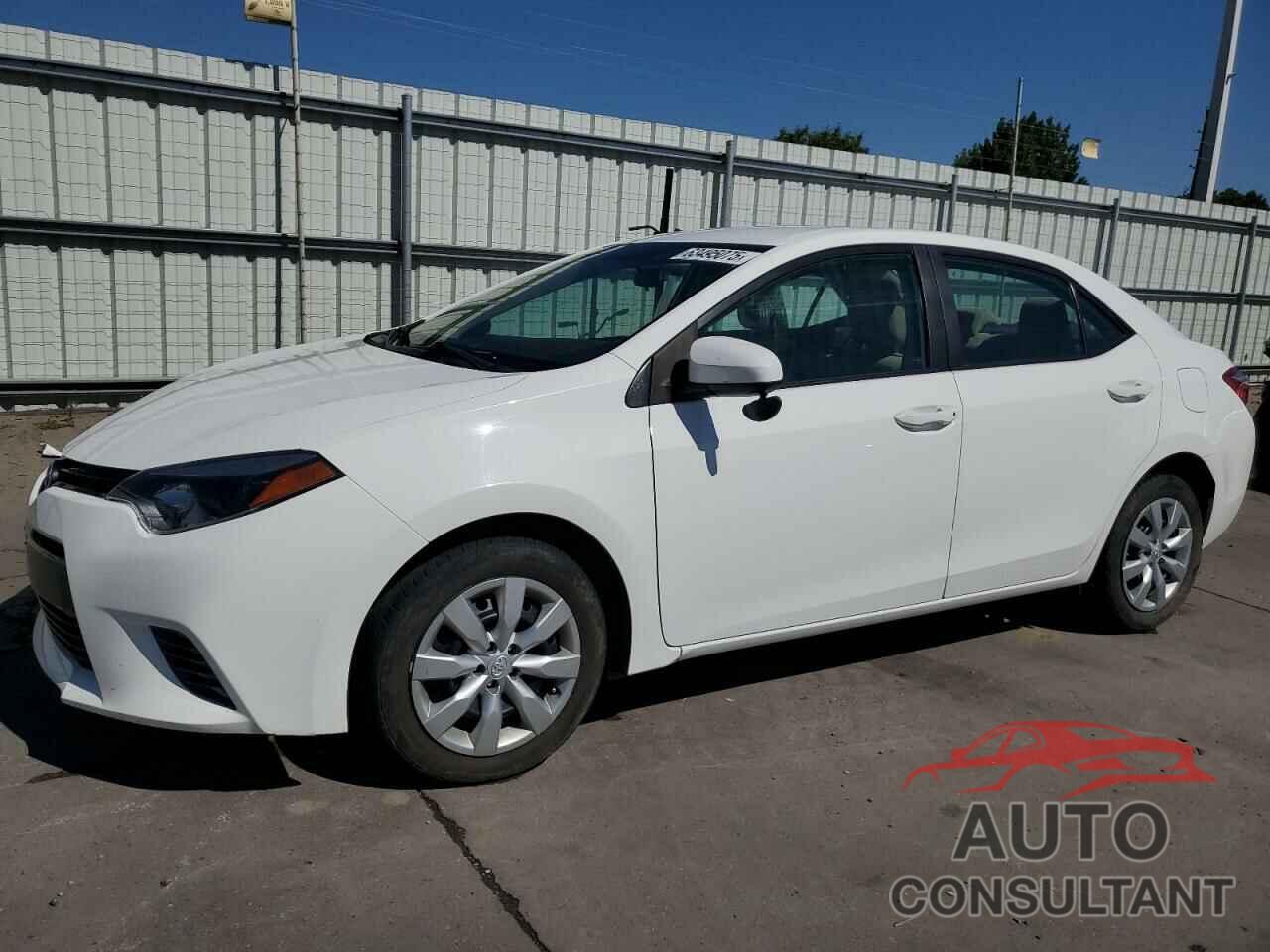 TOYOTA COROLLA 2016 - 2T1BURHE8GC628664