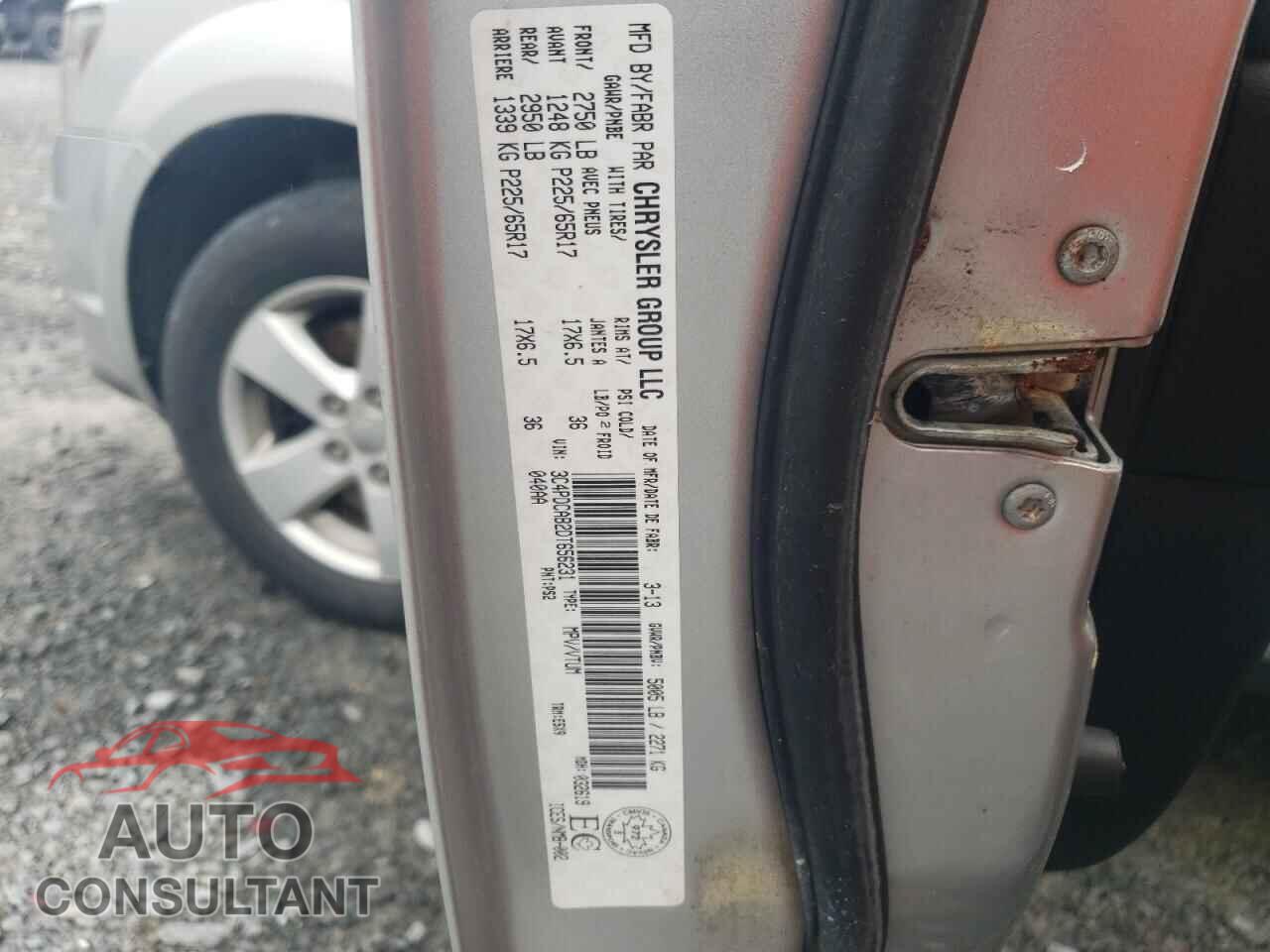 DODGE JOURNEY 2013 - 3C4PDCAB2DT656231