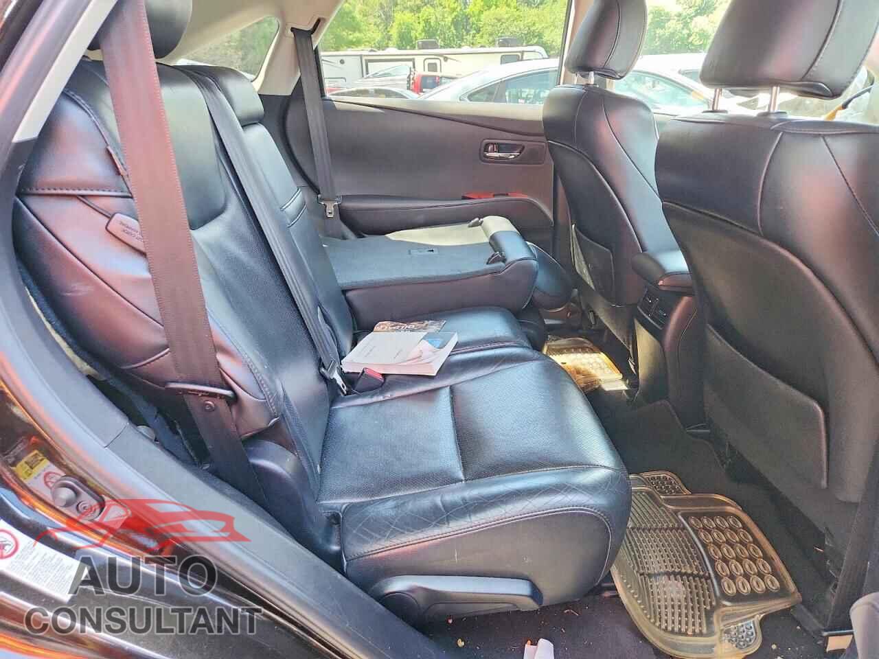 LEXUS RX350 2012 - 2T2BK1BA7CC134024