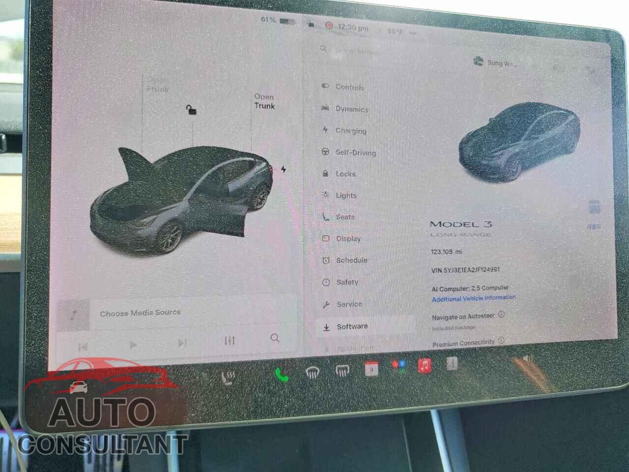 TESLA MODEL 3 2018 - 5YJ3E1EA2JF124991
