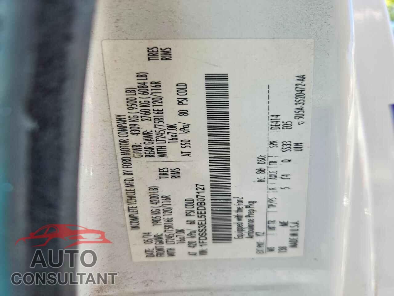 FORD ECONOLINE 2014 - 1FDSS3EL5EDB07127