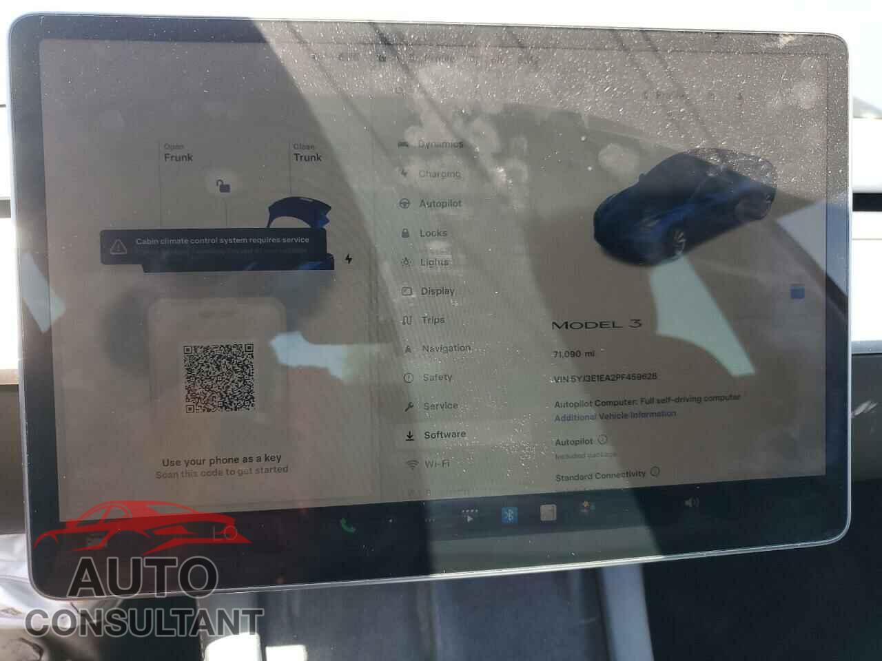 TESLA MODEL 3 2023 - 5YJ3E1EA2PF459628