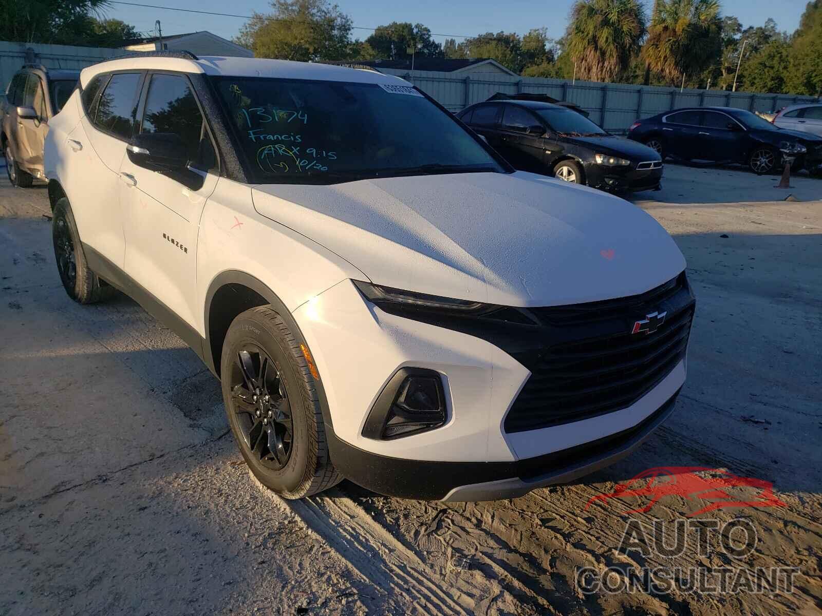 CHEVROLET BLAZER 2021 - 3GNKBBRA8MS557691