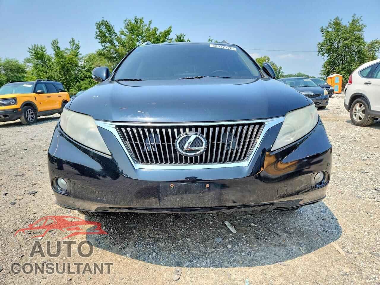 LEXUS RX350 2012 - 2T2BK1BA4CC144123