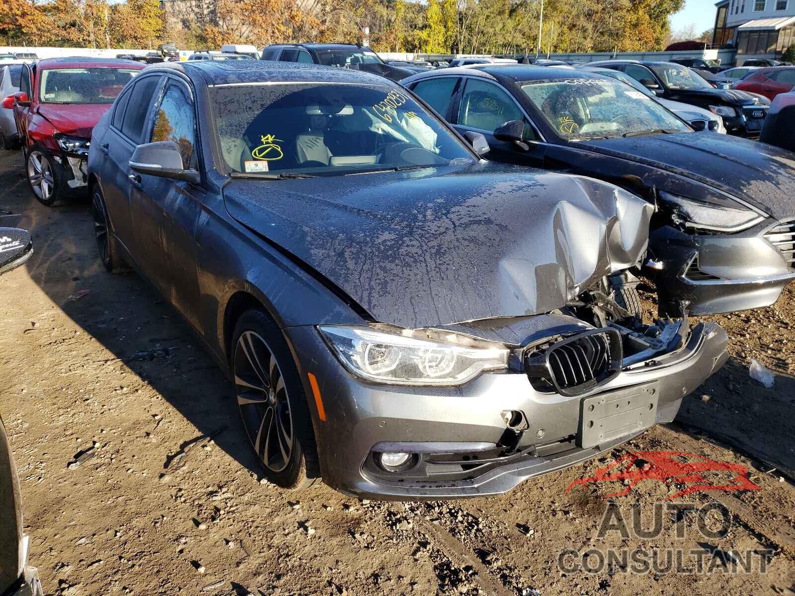 BMW 3 SERIES 2018 - WBA8D9G55JNU67817