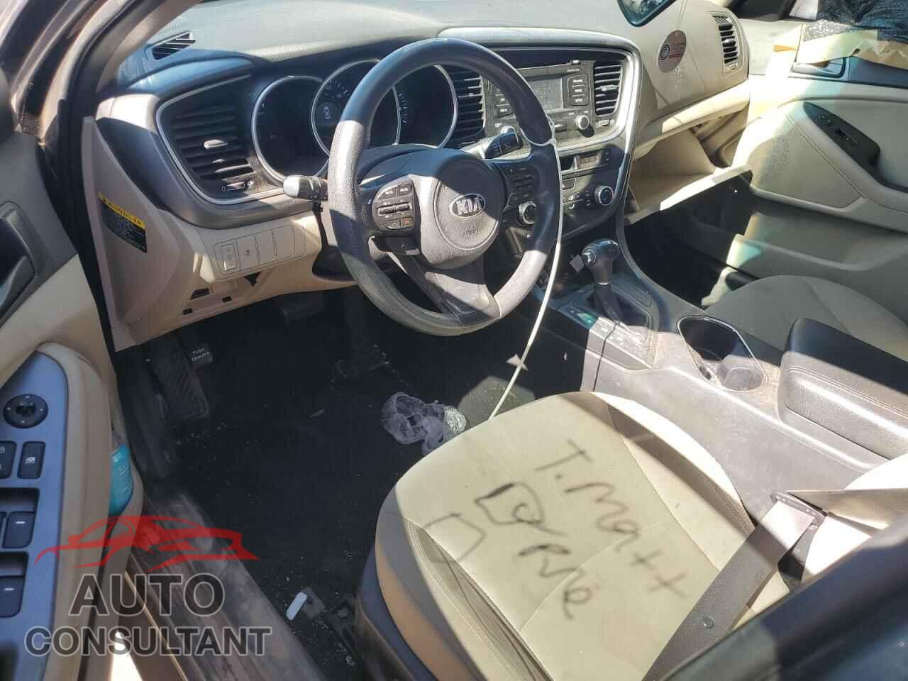 KIA OPTIMA 2015 - KNAGM4A75F5634838