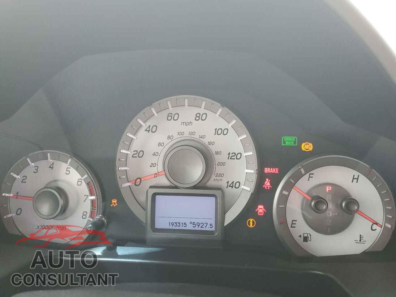 HONDA PILOT 2012 - 5FNYF4H94CB083708