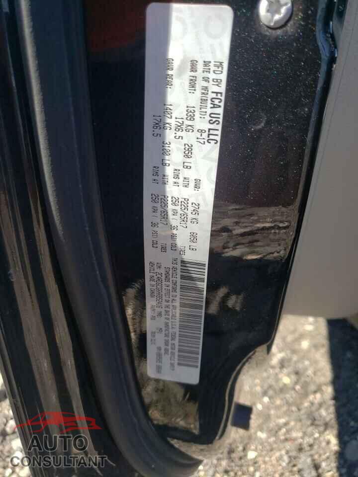 DODGE CARAVAN 2017 - 2C4RDGCG6HR852416