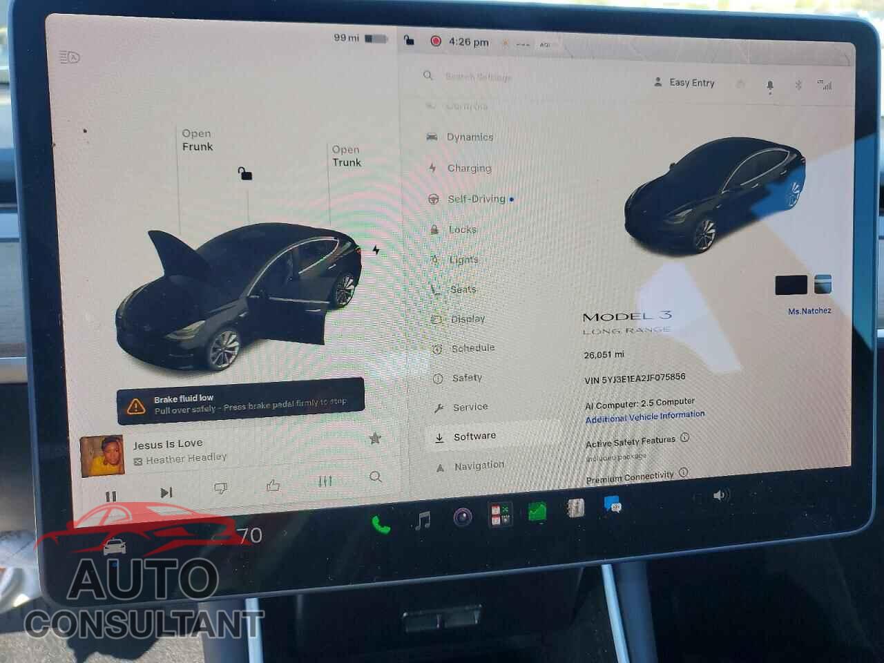 TESLA MODEL 3 2018 - 5YJ3E1EA2JF075856