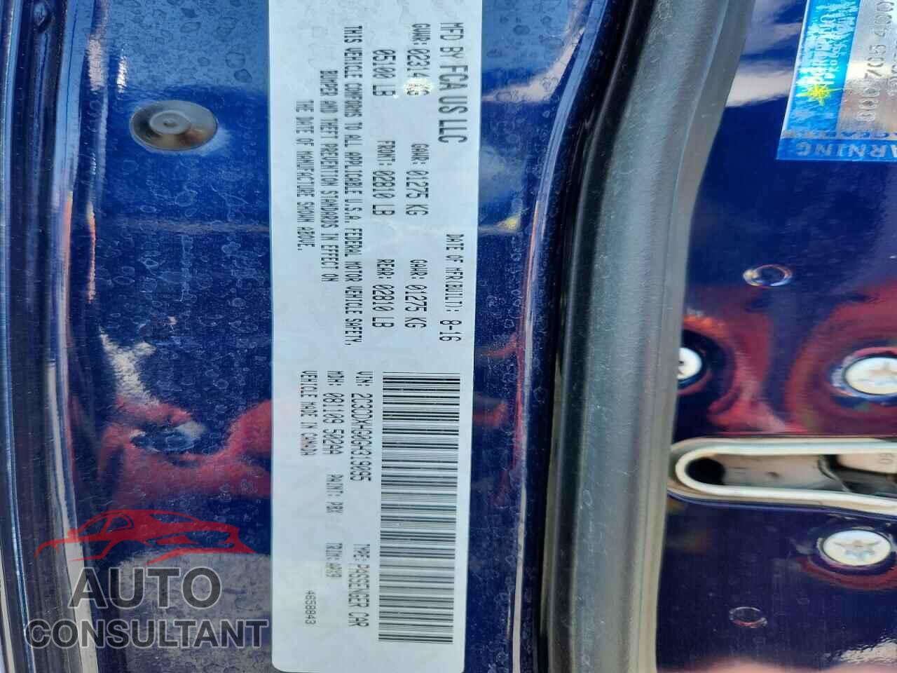 DODGE CHARGER 2016 - 2C3CDXHG0GH319095