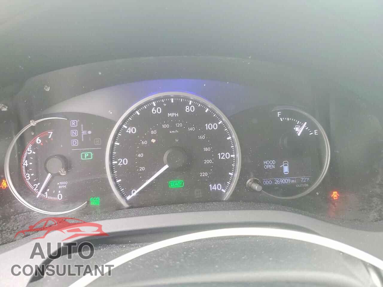 LEXUS CT 200 2012 - JTHKD5BH7C2052245