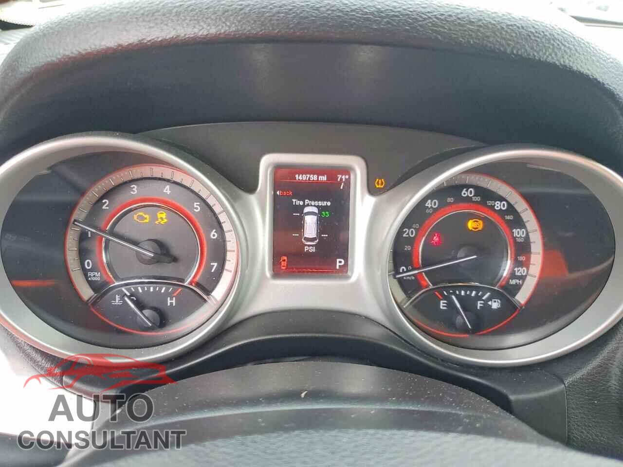DODGE JOURNEY 2012 - 3C4PDCBGXCT331190