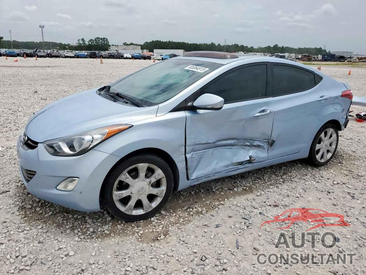 HYUNDAI ELANTRA 2012 - KMHDH4AE8CU478557