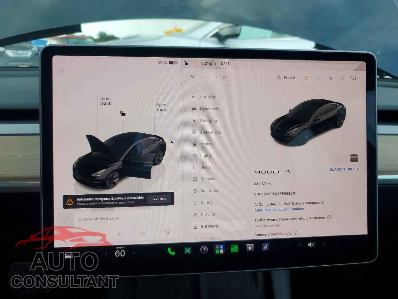 TESLA MODEL 3 2023 - 5YJ3E1EA5PF558511