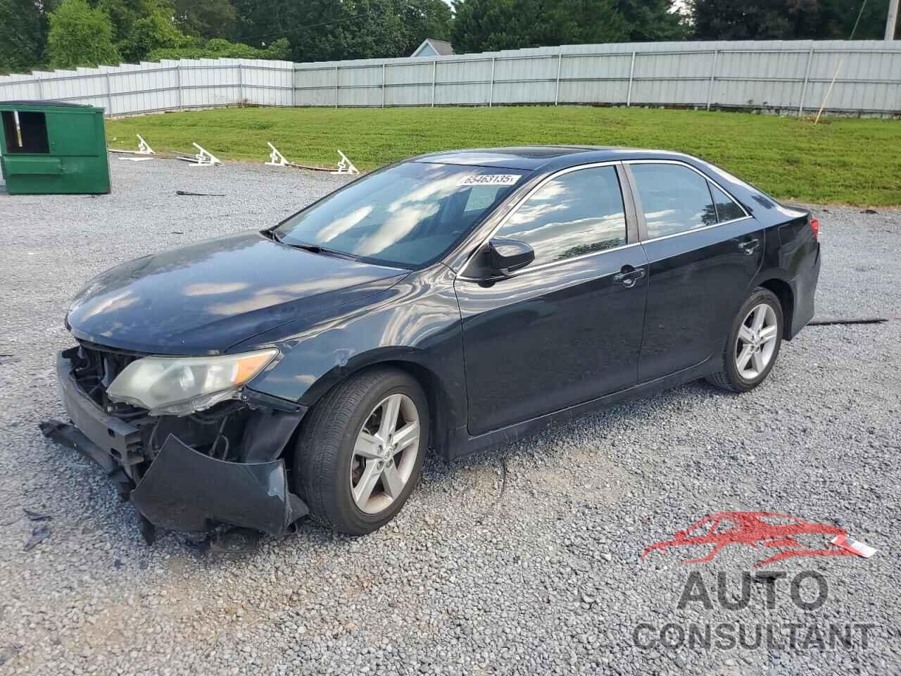 TOYOTA CAMRY 2012 - 4T1BF1FK1CU111462