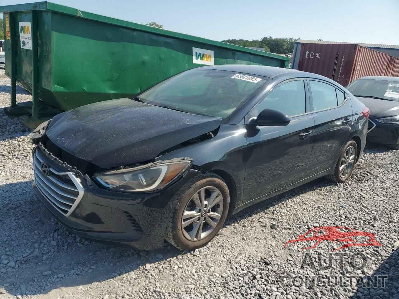HYUNDAI ELANTRA 2018 - KMHD84LF4JU570879