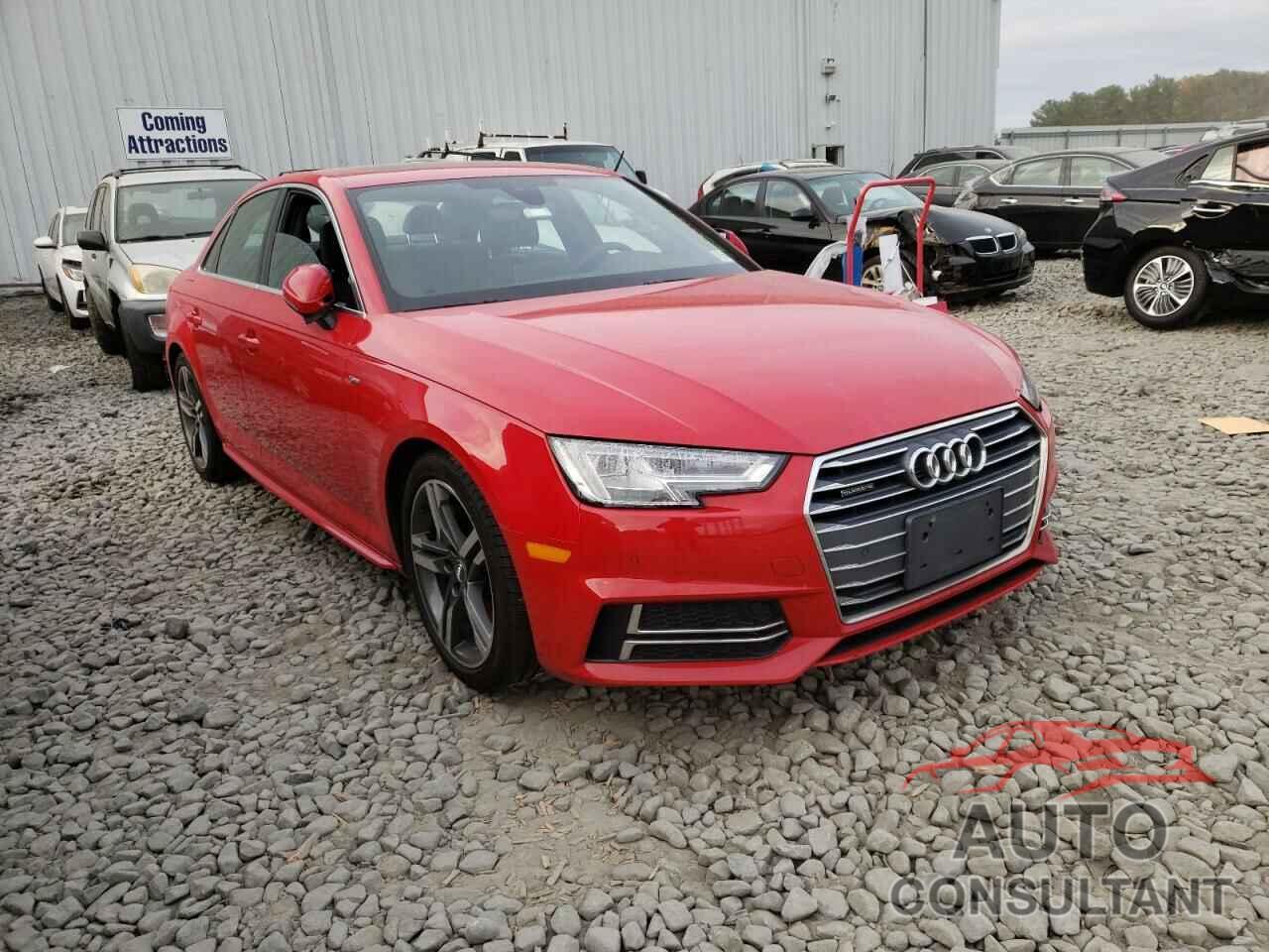 AUDI A4 2017 - WAUENAF43HN058509