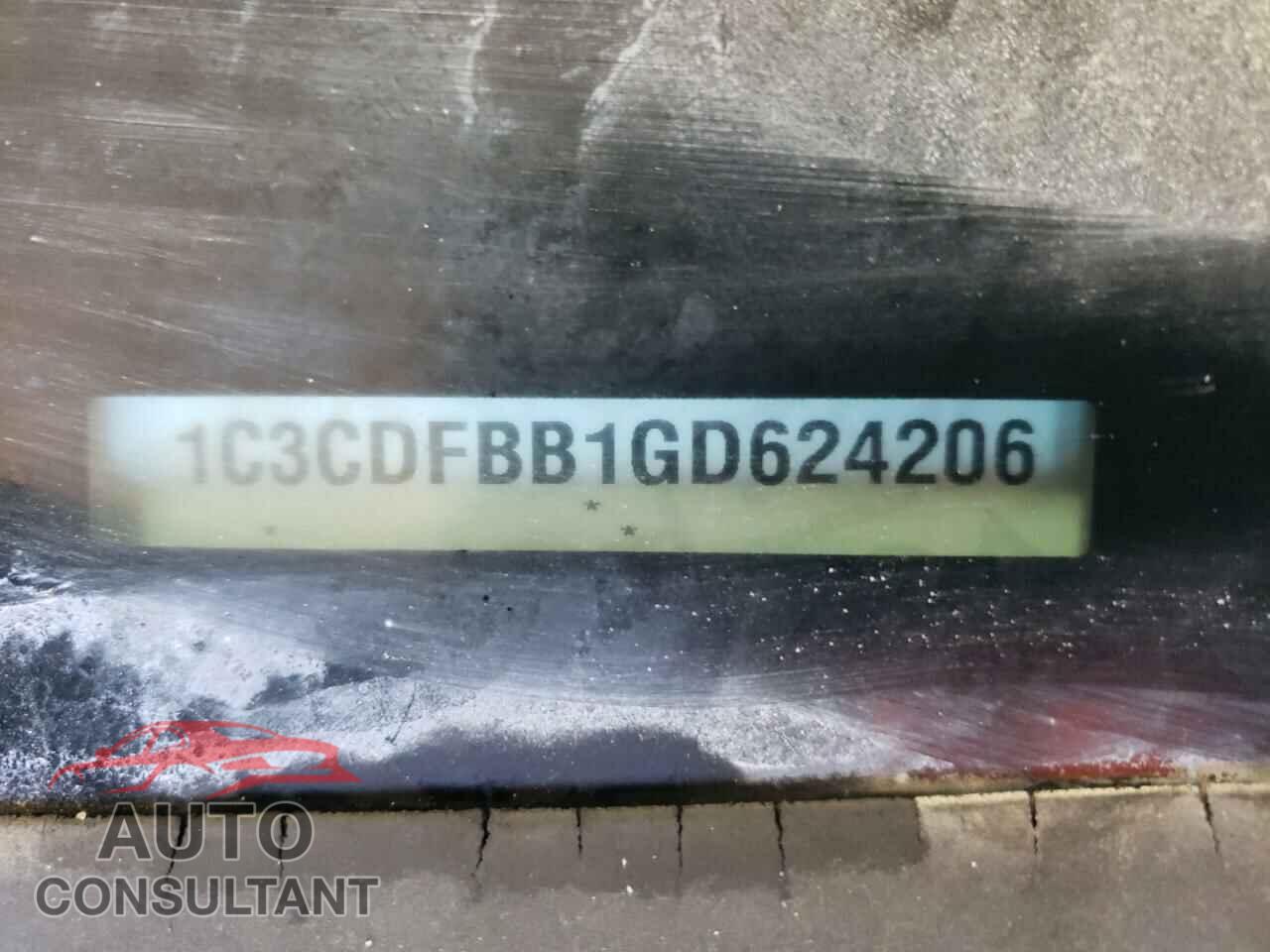 DODGE DART 2016 - 1C3CDFBB1GD624206