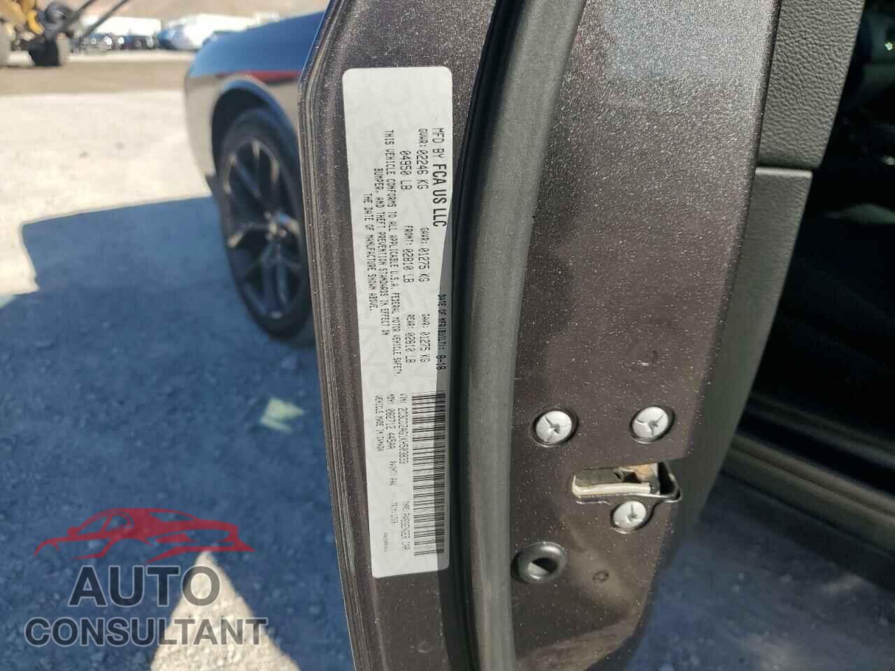 DODGE CHALLENGER 2019 - 2C3CDZAG1KH503833
