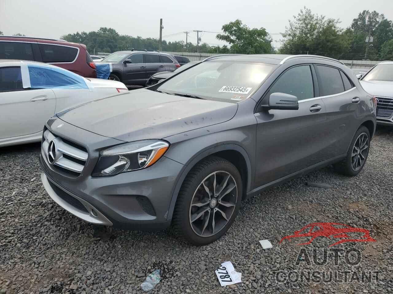 MERCEDES-BENZ GLA-CLASS 2017 - WDCTG4GB3HJ354134