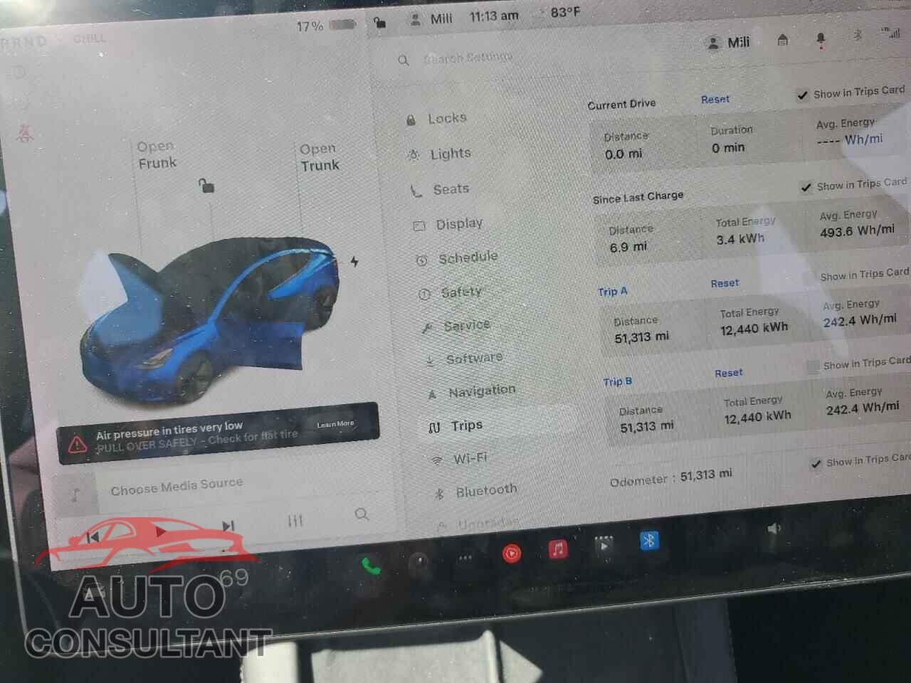 TESLA MODEL 3 2021 - 5YJ3E1EB0MF044506
