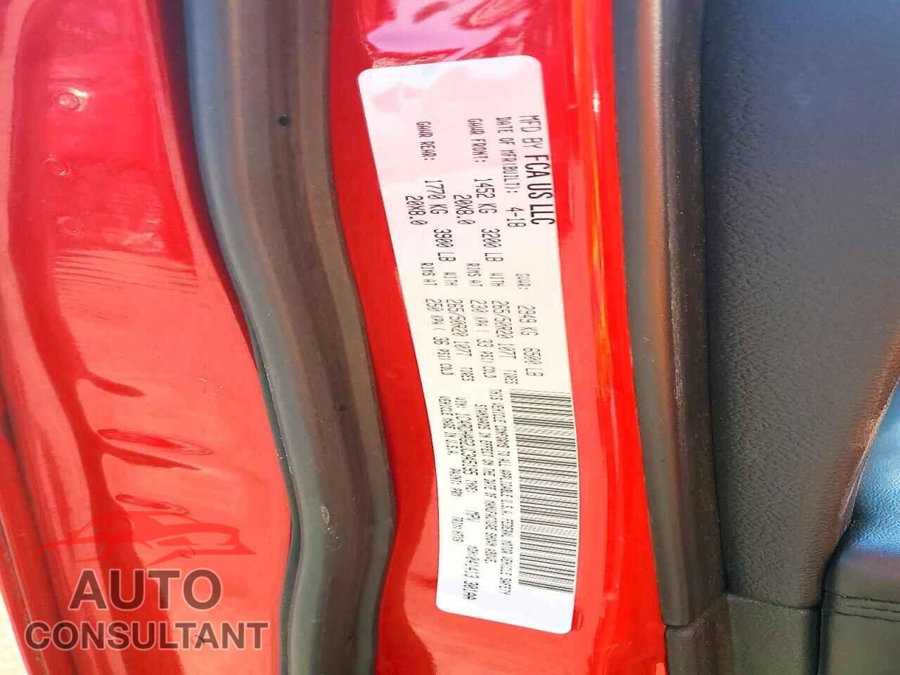 DODGE DURANGO 2018 - 1C4RDHAG2JC345195