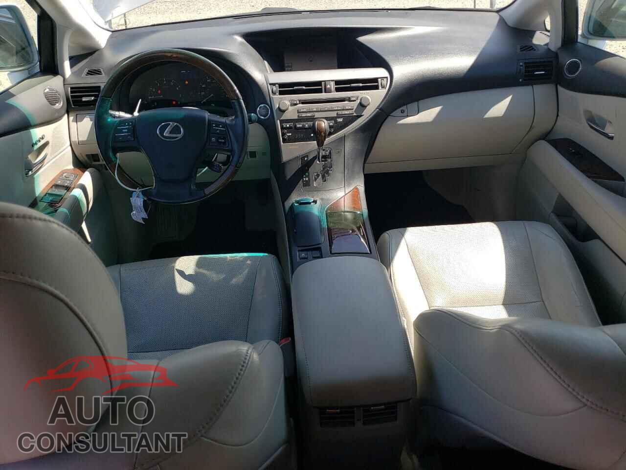 LEXUS RX350 2012 - 2T2ZK1BA0CC076224