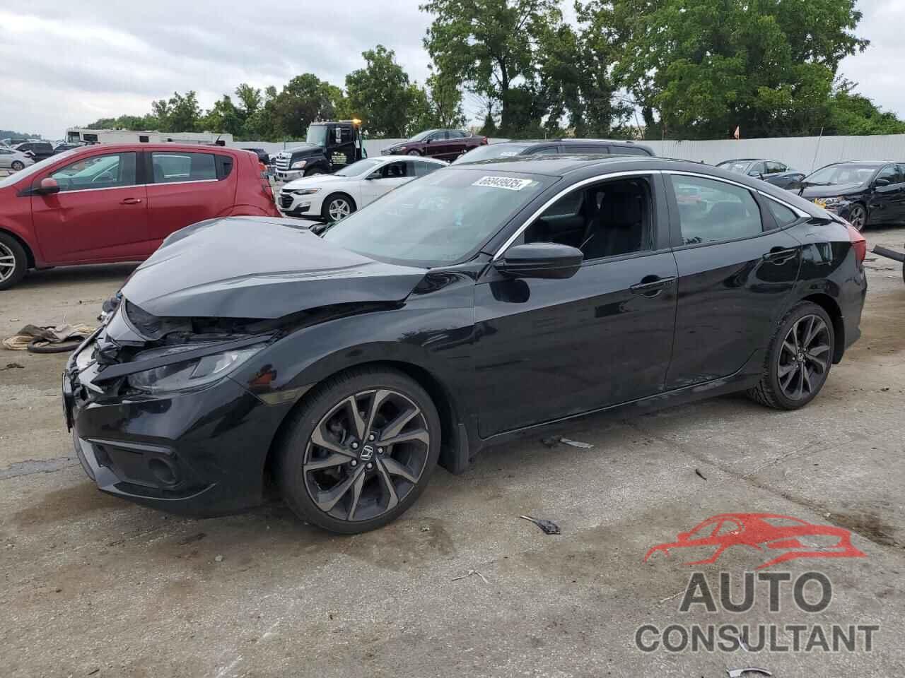 HONDA CIVIC 2019 - 2HGFC2F81KH587707