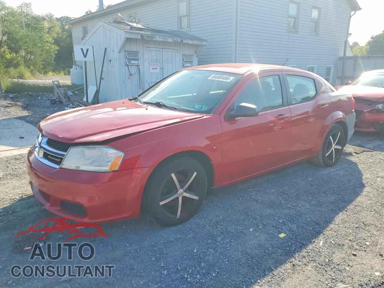 DODGE AVENGER 2013 - 1C3CDZAG9DN768834