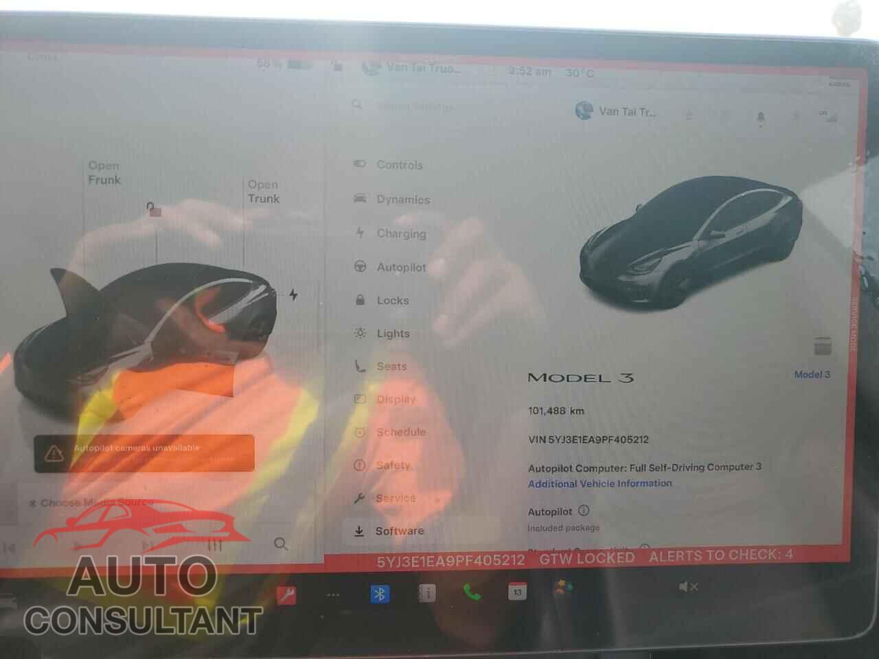 TESLA MODEL 3 2023 - 5YJ3E1EA9PF405212