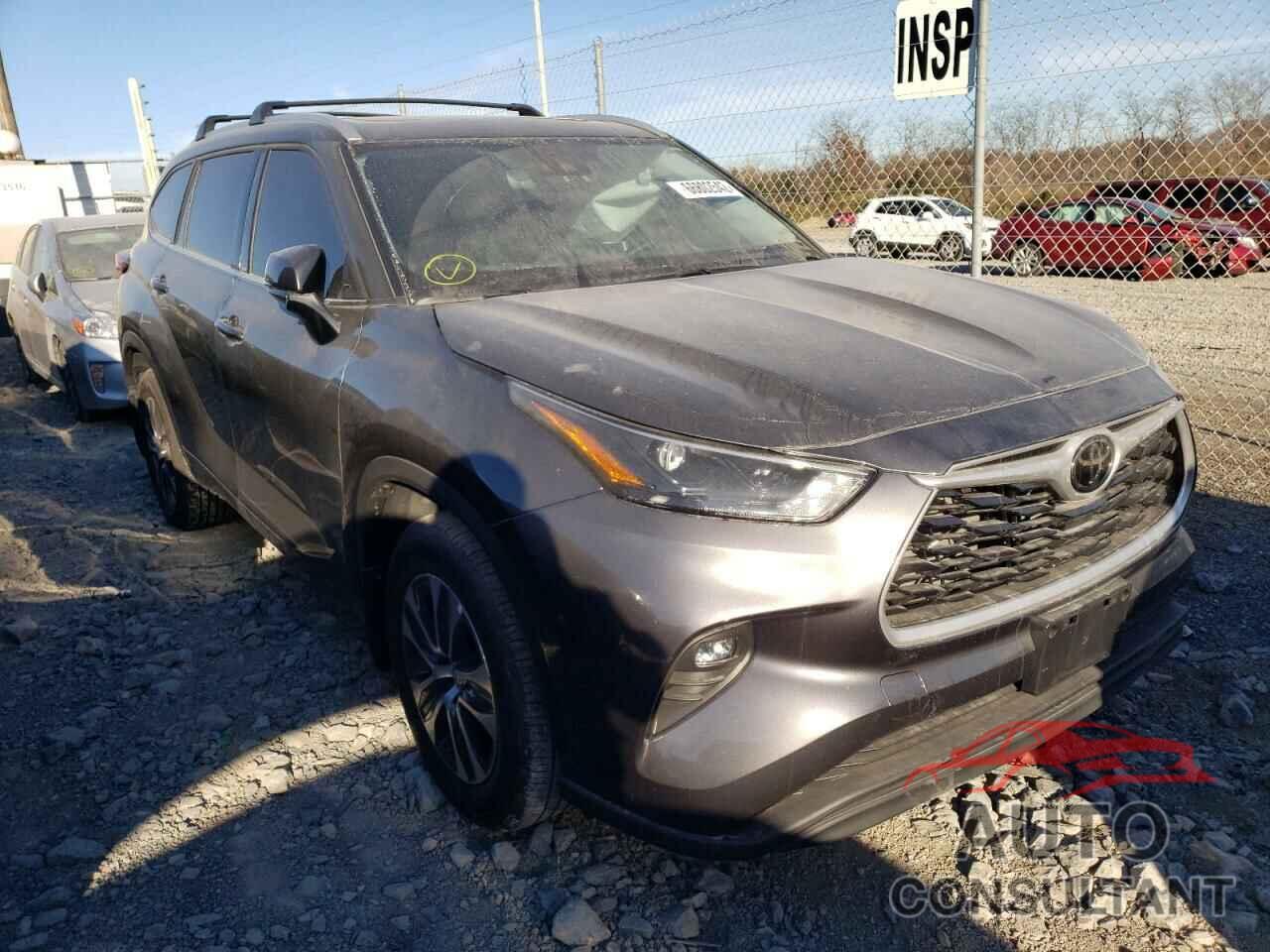 TOYOTA HIGHLANDER 2022 - 5TDHZRBH9NS189932
