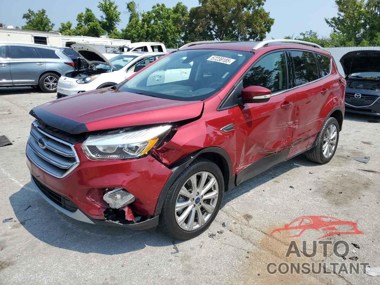 FORD ESCAPE 2017 - 1FMCU9JD1HUE31437