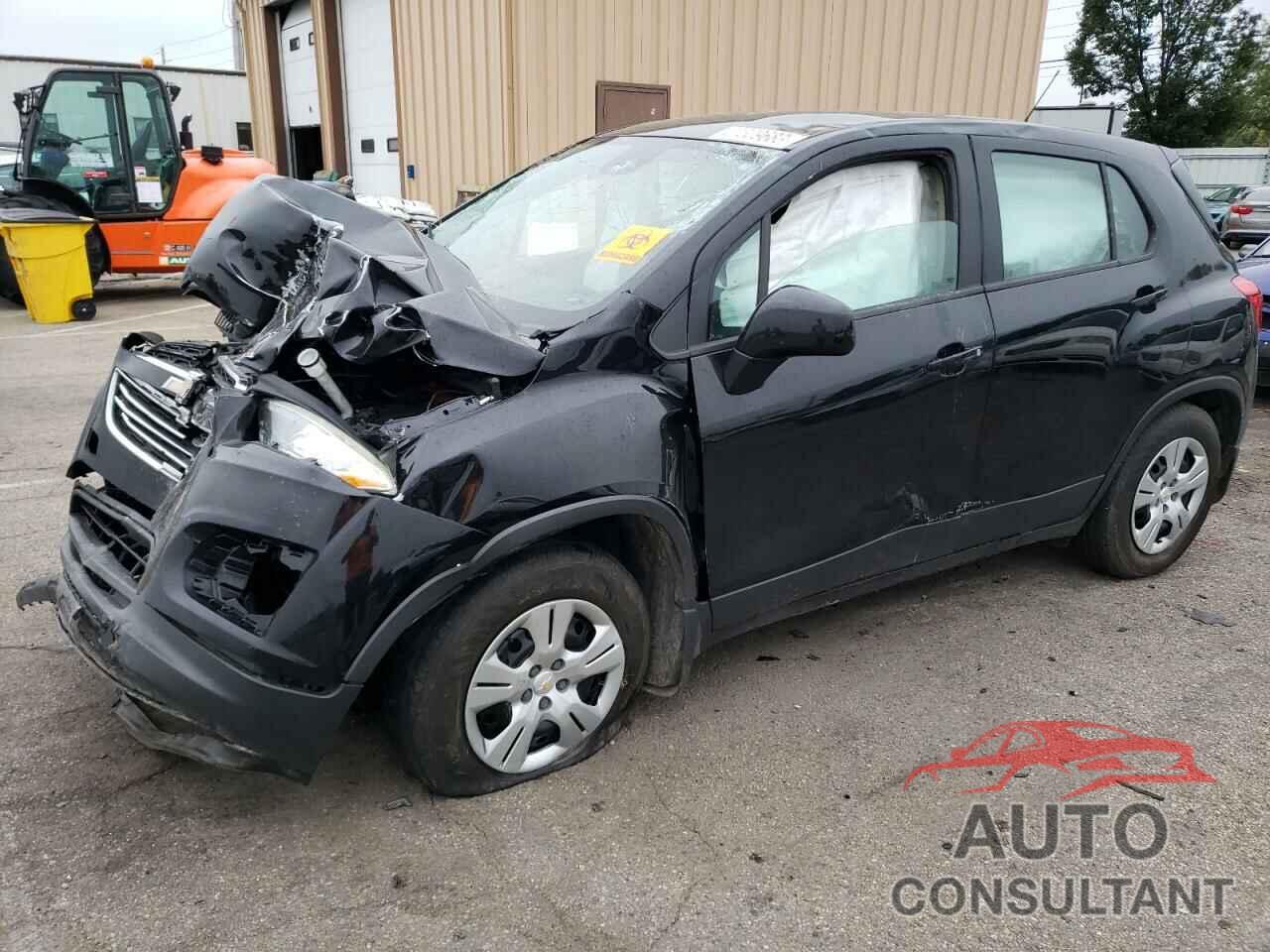 CHEVROLET TRAX 2016 - 3GNCJKSBXGL262391