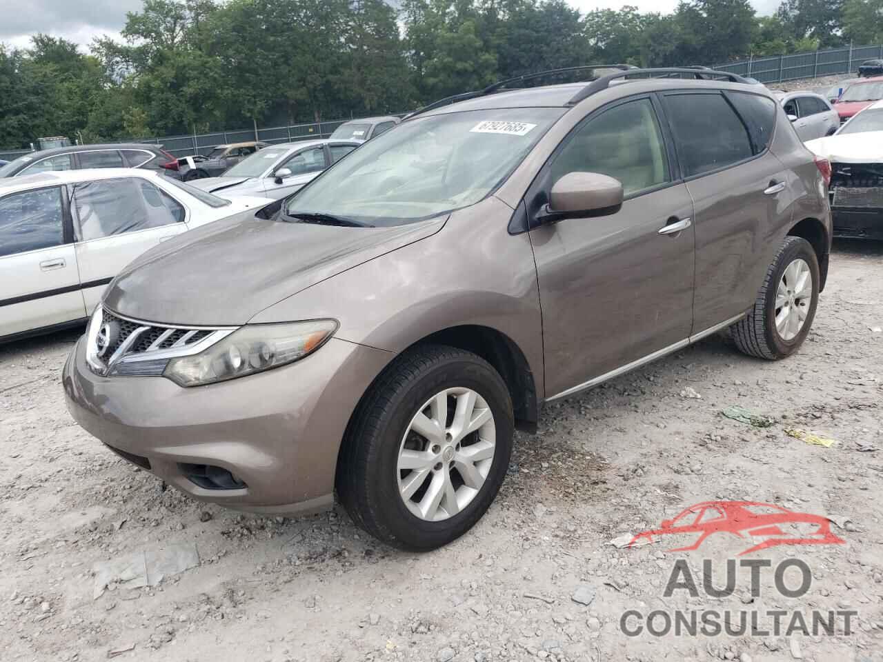 NISSAN MURANO 2013 - JN8AZ1MU2DW211639