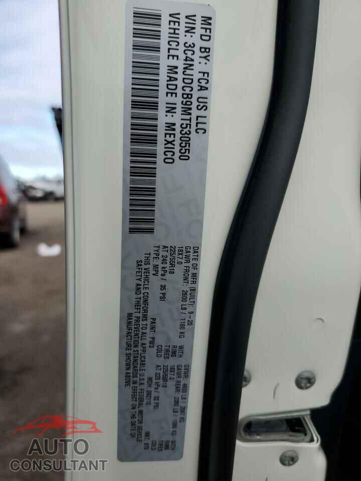 JEEP COMPASS 2021 - 3C4NJDCB9MT530550
