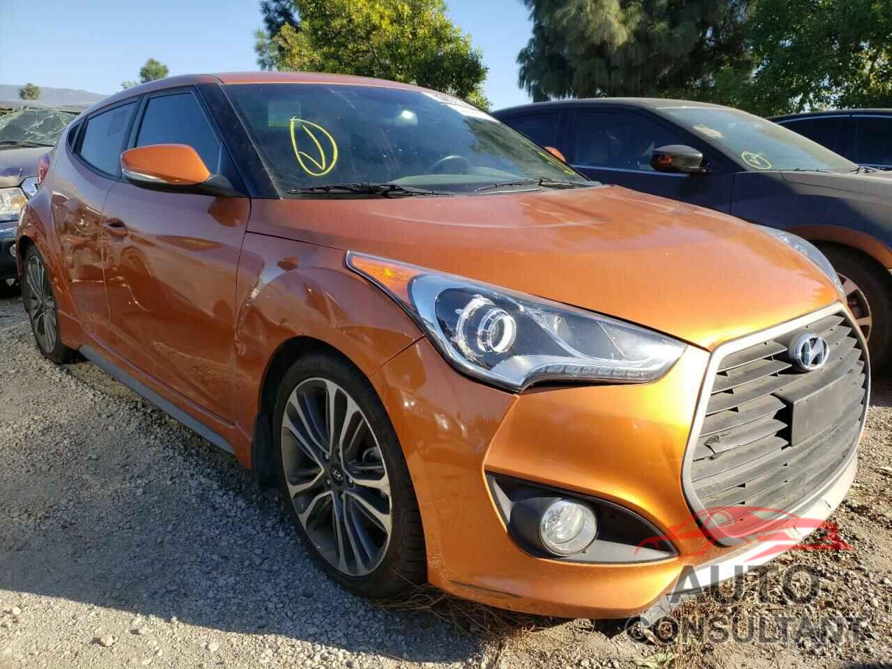 HYUNDAI VELOSTER 2016 - KMHTC6AEXGU287010