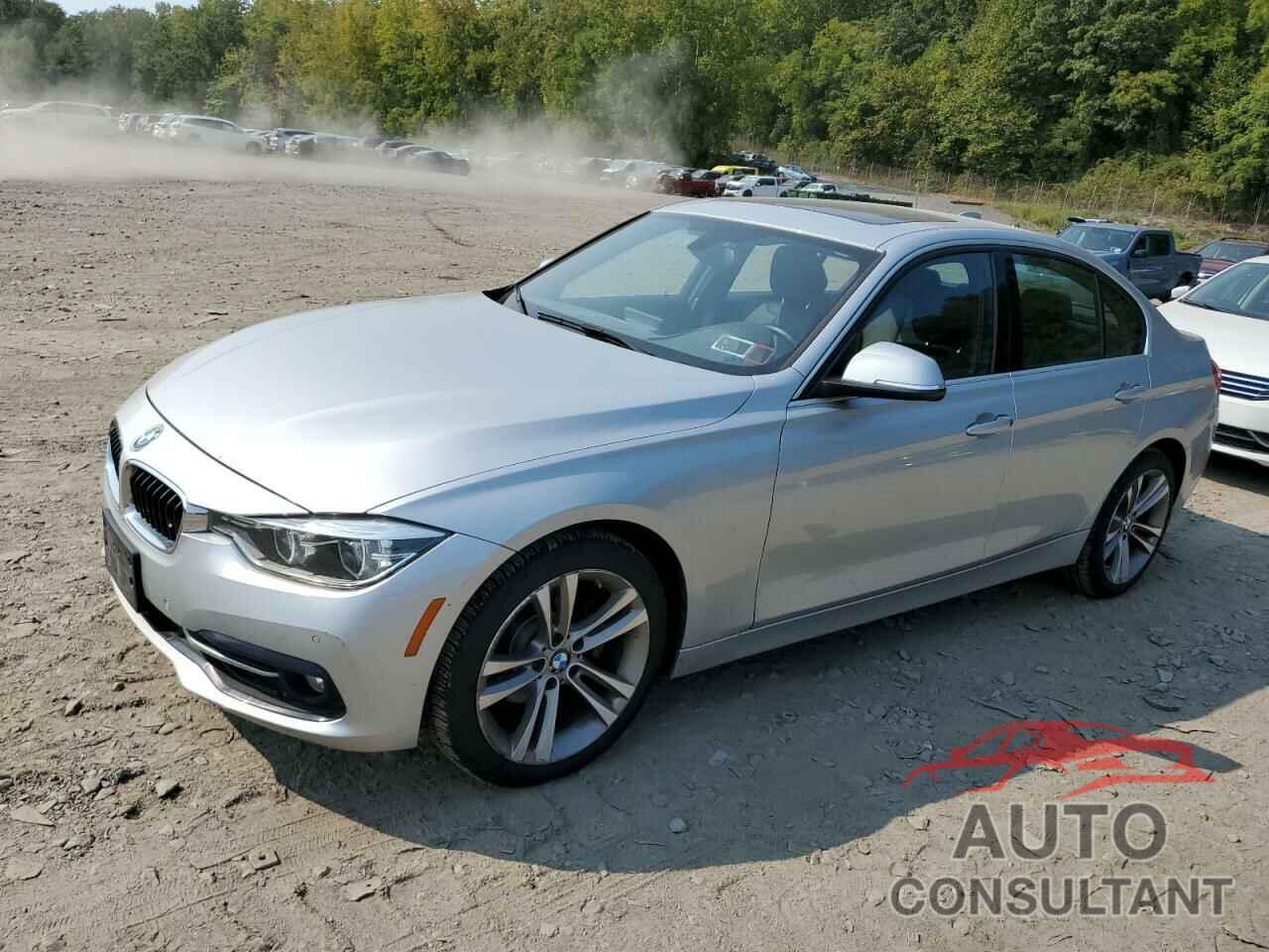 BMW 3 SERIES 2017 - WBA8D9G57HNU59986