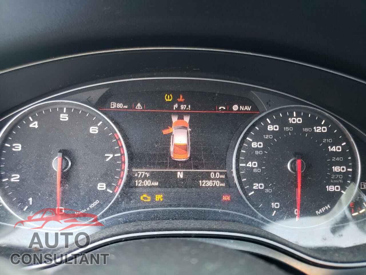 AUDI A7 2012 - WAUSGAFC4CN001717
