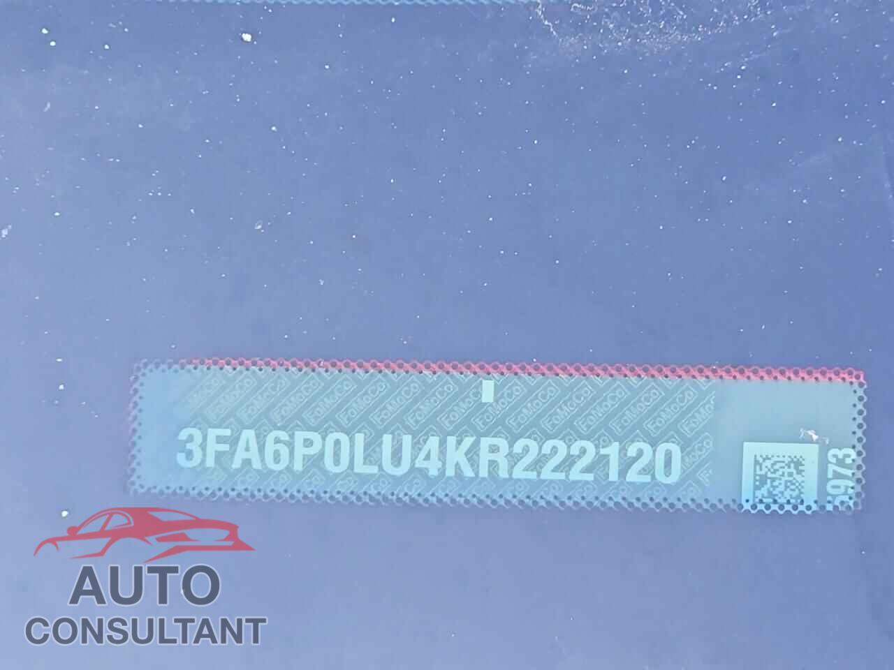 FORD FUSION 2019 - 3FA6P0LU4KR222120