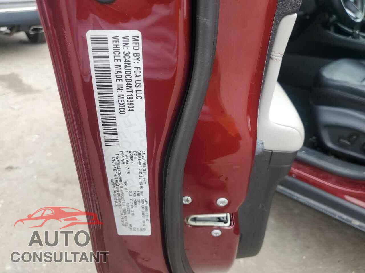 JEEP COMPASS 2022 - 3C4NJDCB4NT193934
