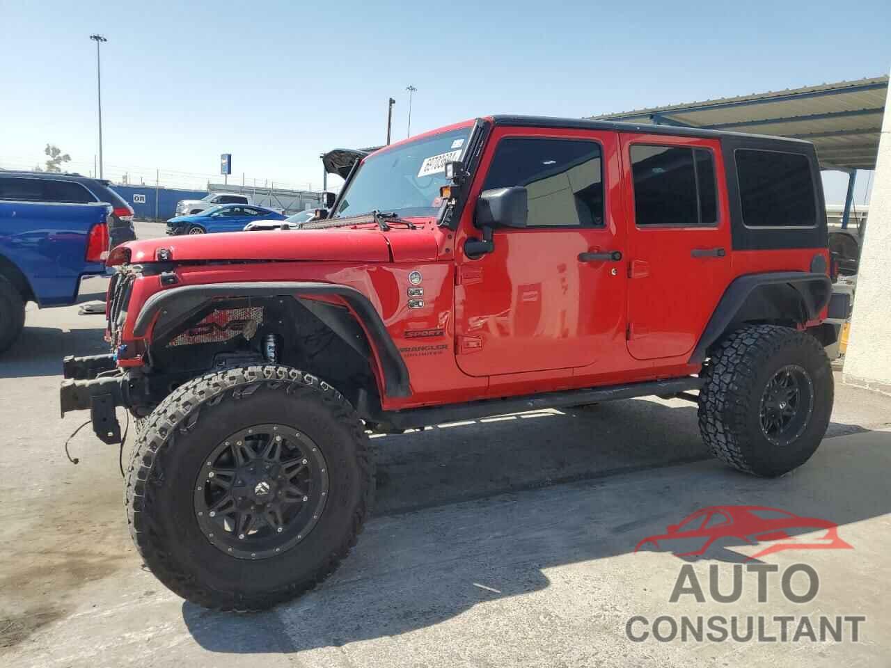 JEEP WRANGLER 2016 - 1C4HJWDG7GL135639