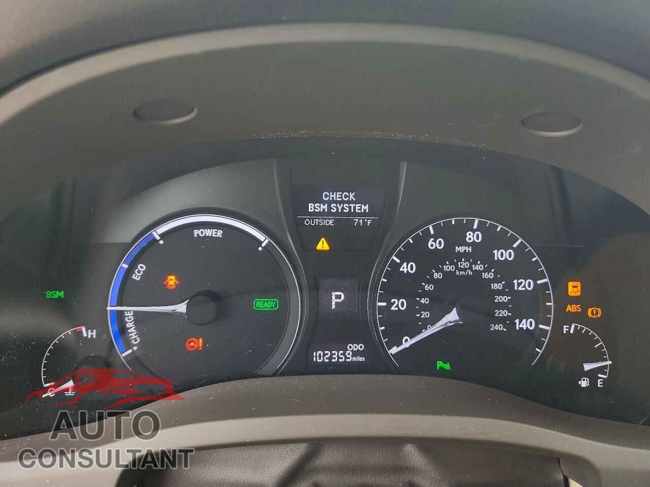 LEXUS RX450 2014 - JTJBC1BA7E2068686