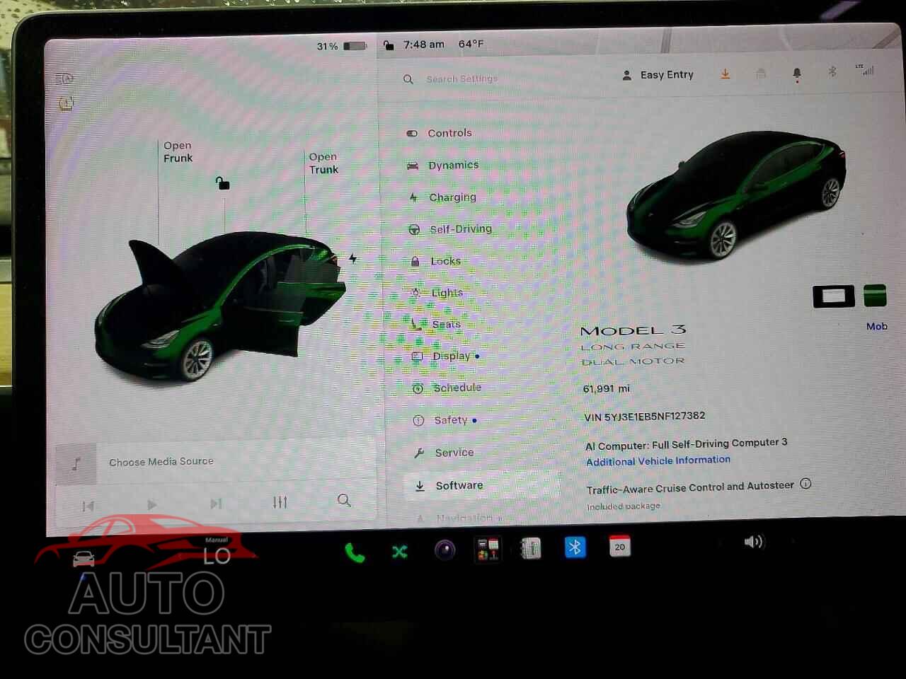 TESLA MODEL 3 2022 - 5YJ3E1EB5NF127382