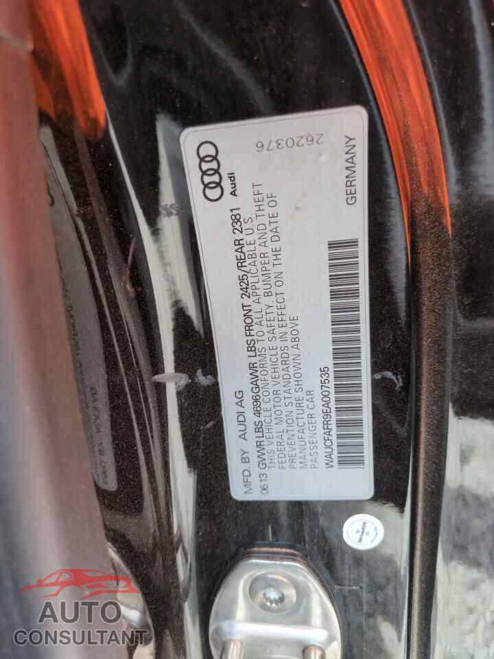 AUDI A5 2014 - WAUCFAFR9EA007535