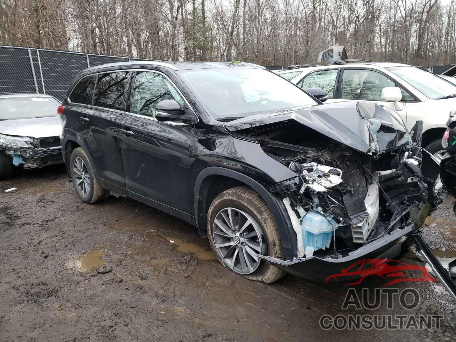 TOYOTA HIGHLANDER 2017 - 5TDJZRFH3HS391276