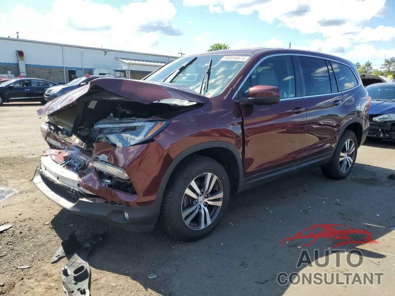 HONDA PILOT 2018 - 5FNYF6H58JB012355