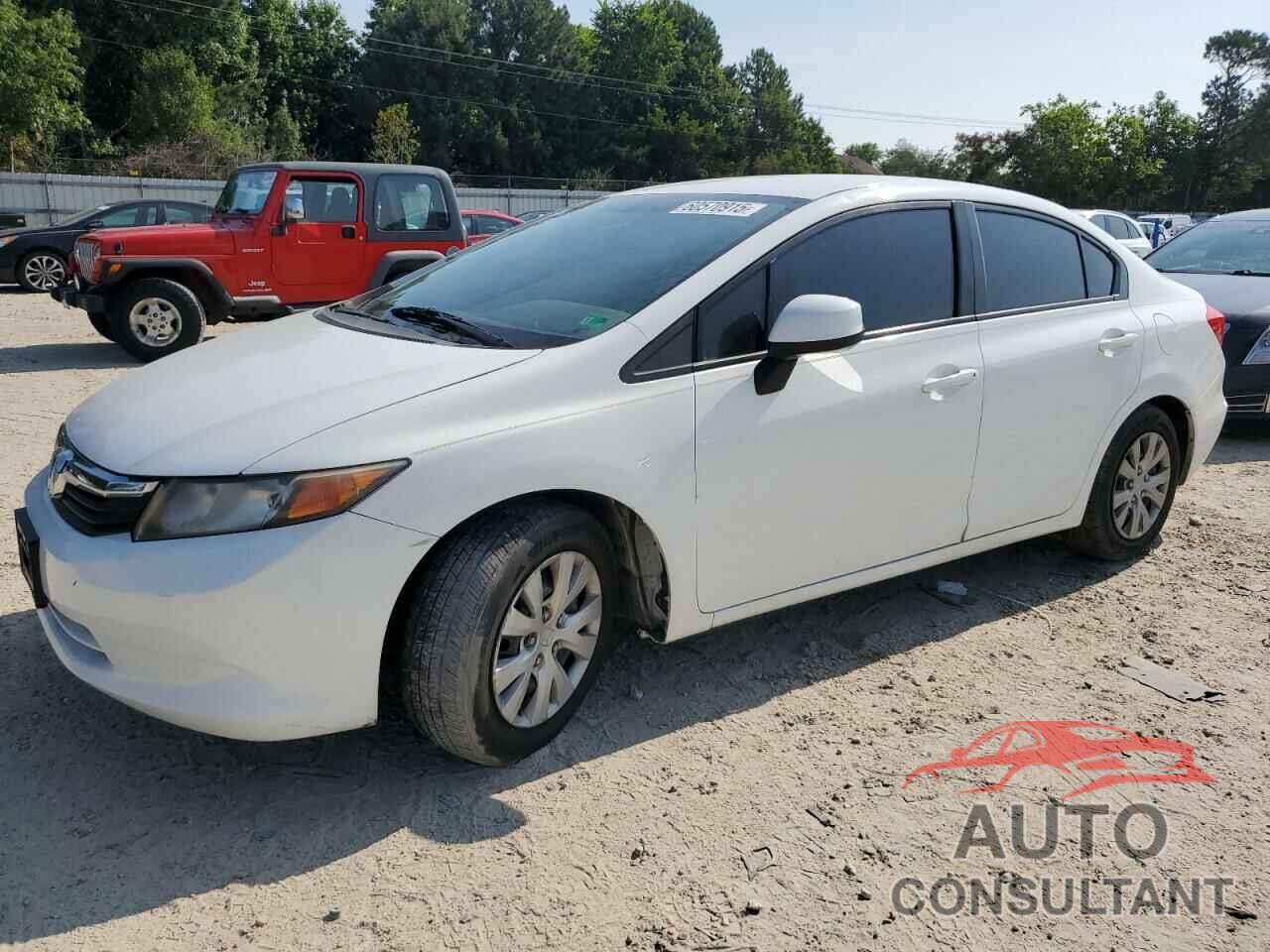 HONDA CIVIC 2012 - 19XFB2F57CE347081